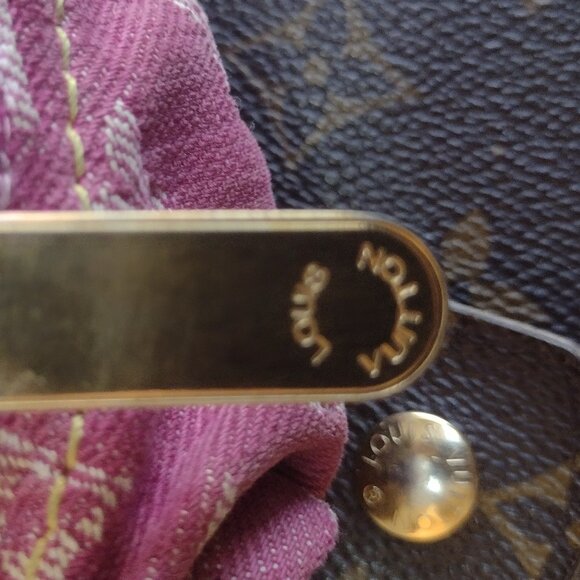 ๐๐๏ธCUTE Retired Rare Louis Vuitton Pink Denim Baggy PM๐๏ธ๐ - Picture 7 of 16